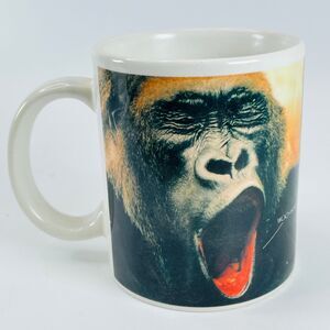 Omaha Henry Doorly Zoo Gorilla Valley 2004 Multi-Color Ceramic Mug Cup 3.75in